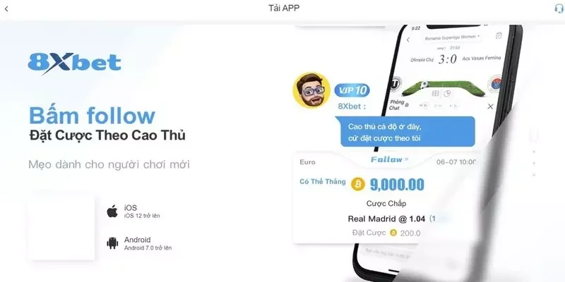 Hướng dẫn tải app 8XBET miễn phí và dễ dàng